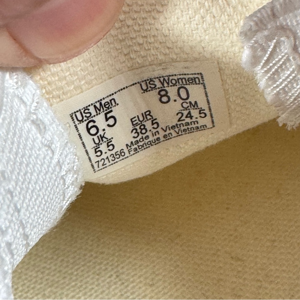 Vans Classic Slip-On Stackform Checkerboard Black Classic White Sneakers Women 8 - Picture 9 of 12